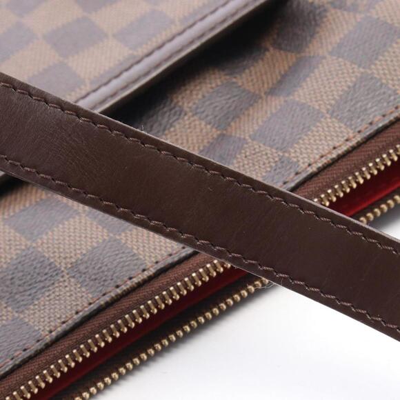 LOUIS VUITTON Brown Damier Leather Shoulder Bag - Picture 11 of 11